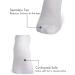 Bamboo Diabetic Circulatory Over the Knee Socks - 4 Pairs X-Large - Buy Online on GoSupps.com