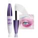 5D white mascara waterproof durable volumising curling extension mascara white eyes make-up for Christmas halloween parties weddings