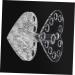 Mikinona 1pc Nail Art Penholder Nail Art Brush Holder Makeup Pen Stand Art Painting Pen Stand Manicure Pen Holder Pen Display Stand Holder No Bend Hair Clips Heart-shaped Makeup Brush 8.7x8.5cm Silver - Buy Online on GoSupps.com