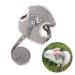Adjustable Rabbit Leash Rabbit Leash Rabbit Accessories Cat Harness Set with Lead Pet Harness and Lead for Bunny Cat Little Pet Walking 27-35 cm 1.20 m