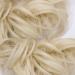 Tess Hair Part Dutt Hair Tie Wavy Small Hair Knot Updo | Affordable 30g Blonde Hair Extensions for Women - Buy Online on GoSupps.com