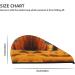 Buy Autumn Golden Grass Coral Velvet Hair Cap - Perfect for Drying Curly Thick Hair | Anti-Frizz Buttons Design - Buy Online on GoSupps.com