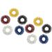 Lioobo 10-Pack Yin Yang Acupressure Massage Rings - Finger & Wrist Relaxation | International Shipping - Buy Online on GoSupps.com