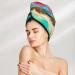 Caribbean Scenery Super Absorbent Dry Hair Cap for Women - Quick-Dry Elastic Wrap for Long Thick Hair - Buy Online on GoSupps.com