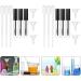 Beavorty 4 Sets Mascara Tube DIY Mascara Bottle Clear Lipgloss Mini Funnel Cream Bottle Mascara Clear Abs - Buy Online on GoSupps.com