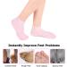 Moisturizing Silicone Socks for Women - Soft Gel Aloe Spa Pedicure Socks for Dry, Cracked Heels - Repair and Soften Rough Skin - Callus Treatment - 1 Pair - Buy Online on GoSupps.com