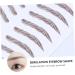 Gogogmee Authentic Eyebrows 4pcs Eyebrow Stickers Waterproof Stickers Hair-like Eyebrows Water Transfer Eyebrow Sticker Cosmetic - Buy Online on GoSupps.com