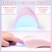Makartt Mini Rechargeable UV LED Nail Lamp | Portable Nail Dryer with 2 Timers for Nail Art | Pink - Buy Online on GoSupps.com