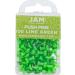Jam Paper Push Pins - Lime Green - Pack Of 100