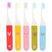 Healvian 5st toothbrush made of charcoal travel toothbrush recyclebare toothbrush folding toothbrushes for on the way eco-toothbrush extra soft toothbrush foldable plastic accessories are portable