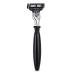 The Art of Shaving Gillette Mach 3 Black Resin Razor