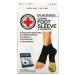 Doctor Arthritis Copper Foot Sleeve & Handbook Large Black 1 Pair