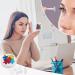 Autism Awareness Heart Puzzle Contact Lens Case - Portable Round Storage Box & Mirror for Travel & Daily Use - Buy Online on GoSupps.com