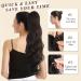 BARSDAR 26'' Wavy Drawstring Ponytail Extension in Dark Brown - Synthetic Clip-In Hairpiece for Women - Ideal for Daily Wear, Parties, and Halloween - Buy Online on GoSupps.com