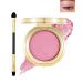 Pink Glitter Eyeshadow Pearl Shimmer Eye Shadow Palette Longwear Waterproof Cream Eyeshadow High Pigmented Ultra-Blendable Sparkly Single Highlighter Makeup for Women Sombras Para Ojos Con Brillo-01 01# Girly Pink