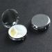 Black and White Galaxy Round Pill Box | 3-Compartment Organizer | Portable Travel Solution - Buy Online on GoSupps.com