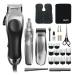 Wahl 3-in-1 Chrome Pro Deluxe Head Shaver Men's Hair Clippers Nose Hair Trimmer for Men Beard Trimmer Men Hair Trimmer Stubble Trimmer Male Grooming Set Chrome Pro Clipper + Beard Trimmer + Nasal Trimmer single