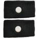 SwimCell Travel Sickness Bands - Morning Sickness Relief Wristbands Black 1 Pair - Buy Online on GoSupps.com