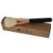 Vegan Makeup Brush Large Professional Powder Makeup brush Eco 100% Cruelty-free Wooden handle. Dense Supper Soft synthetic hair with Natural touch No shedding Blend effortlessly- by It sReal