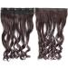 Faringoto Clip in Hair Extensions Real Human Hair Hairpiece Blonde Wig Clips 1B# - Buy Online on GoSupps.com