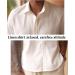 COOFANDY Men's Linen Short Sleeve Button Down Beach Shirt - White, Medium - Buy Online on GoSupps.com