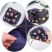 GLEAVI Sanitary Napkin Storage Bag Set - Travel Organizer for Girls, Menstrual Period Gifts - Portable Mini Purse Zipper Wallet - Navy (8 Pcs) - Buy Online on GoSupps.com