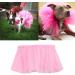 Summer Pet Cat Wedding Dress Sweet Dog Mesh Skirt Clothes Pet Tutu Skirt Pet Sexy Design Clothing Gauze Tutu Skirt (Pink/L) Pet L Pink - Buy Online on GoSupps.com