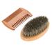 JTLB Men's Beard & Mustache Oval Brush Comb - Grooming Kit for Perfect Facial Hair & Shaving Care - Buy Online on GoSupps.com