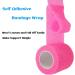 24 Rolls Pink Elastic Self Adhesive Bandage Wrap - 2 x 5 Yards - Ideal for Ankle Sprains, Swelling, and Sports Injuries - Breathable and Flexible Fabric - Non Woven Cohesive Bandage for Dogs, Pets, and Veterinary Use - Hot Pink - Buy Online on GoSupps.com