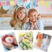 Easter Temporary Tattoos for Kids - Bunny Egg Rabbit Flower Butterflies Stickers - 10 Sheets - Easter Party Supplies & Decorations - Buy Online on GoSupps.com