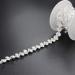 Jerler 1 Yard Rhinestone Trim - Crystal Rhinestone Chain Applique - DIY Decoration and Wedding Clothing Embellishments - Silver - 0.4 Width - Buy Online on GoSupps.com