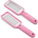 Slick Pink Foot File Callus Remover - Effective Dead Skin Scraper & Heel Grater for Smooth Feet - Buy Online on GoSupps.com