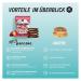 Go Fitness Protein Pancake High Protein Snack - Protein Bar Alternative with 13 g Protein per Pancake - Chocolate - pack of 12 x 55 grams - Buy Online on GoSupps.com