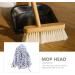 COHEALI Plastic Broom Head - Versatile Indoor & Outdoor Household Sweeper Replacement for Garage Cleaning - Buy Online on GoSupps.com