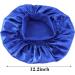 Tergy Satin Bonnet Caps for Women - 12pcs Solid Color Hair Bonnets for Sleeping and Hair Care - Buy Online on GoSupps.com