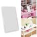 LED Lighted Makeup Mirror Portable Vanity Mirror Stepless Dimming Rotation Touch Switch Rechargeable Mirror Desktop Cosmetic Light Up Mirror for Home Use - Buy Online on GoSupps.com