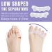Corrective Toe Separators - Soft Silicone for Overlapping Toes - 2 Degree Spreading - Shop Now! - Buy Online on GoSupps.com