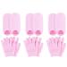 Bzwyonst 3X Moisturizing Gel Socks Gloves Set Hands Feet Skin Care Spa Treatment Hydrating Cool Heel Booties Socks