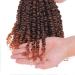 ZRQ Short 8 Packs Pre-twisted Bob Passion Twist Crochet Hair 12 Ombre Copper Red T350# - 12 Roots/Pack Synthetic Braids - Buy Online on GoSupps.com
