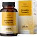 Boswellia Turmeric Capsules - Joint  Digestion & Brain Support Herbal Supplements w/Organic Herb Extract of Black Pepper | Made in USA - Vegan  Gluten Free  Non GMO | 100 Capsules - 2100 mg