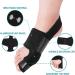 AVIDDA Bunion Corrector - Big Toe Straightener for Day/Night Relief - Left Foot, Black - 1PC - Buy Online on GoSupps.com