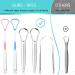 5PCS Medical Grade Tongue Scraper Set - BPA-Free, Great for Oral Care, Reduce Bad Breath - Adults and Kids - Buy Online on GoSupps.com