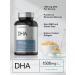 Horbaach DHA Supplement 1500mg | 90 Softgels | EPA Omega 3 DHA | Non-GMO Gluten Free - Buy Online on GoSupps.com