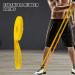 Fovolat Workout Bands Resistance Pull Up Bands | Elastic Bands Stretching Bands for Upper Lower Body Exercise Strength Training Yellow - Buy Online on GoSupps.com