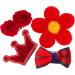 minkissy 4 Sets Girls Hair Clip Flower Hair Pin Toddler Alligator Clips Snap Hair Clip Cute Hair Clip Bow Hair Tiara Princess Hair Clips Girls Suit Kids Hair Clip Miss Bangs Fabric Crown - Buy Online on GoSupps.com