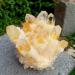 for Natural Yellow Quartz Rough Cluster Citrine Crystal Cluster Piedras decorativas para el hogar ERTEYIN (Size : 300g)