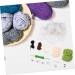 Lurrose 4 Sets Wool Doll Crochet Hook Key Hanging Decor Supply Knitted Key Pendants Crochet Supplies Simple - Buy Online on GoSupps.com
