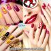 2 Pairs Women's Anti-UV Fingerless Gel Manicure Gloves - Black Hand Protection for Nail Design & Drying - One Size - Buy Online on GoSupps.com