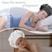 MELTU 1 Pack Hair Bonnet for Sleeping Satin Bonnet with Wide Elastic Band Silk Hair Wrap for Sleeping Soft Sleep Cap Black - Buy Online on GoSupps.com