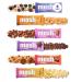 MOSH Variety Pack Protein Bars 6pk Keto Snack Gluten-Free No Added Sugar 12g Whey Protein Lion's Mane B12 Vitamins Supports Brain Health Breakfast To-Go (Flavors may vary) 6 Bars